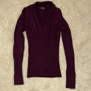 Express V neck top - size XS